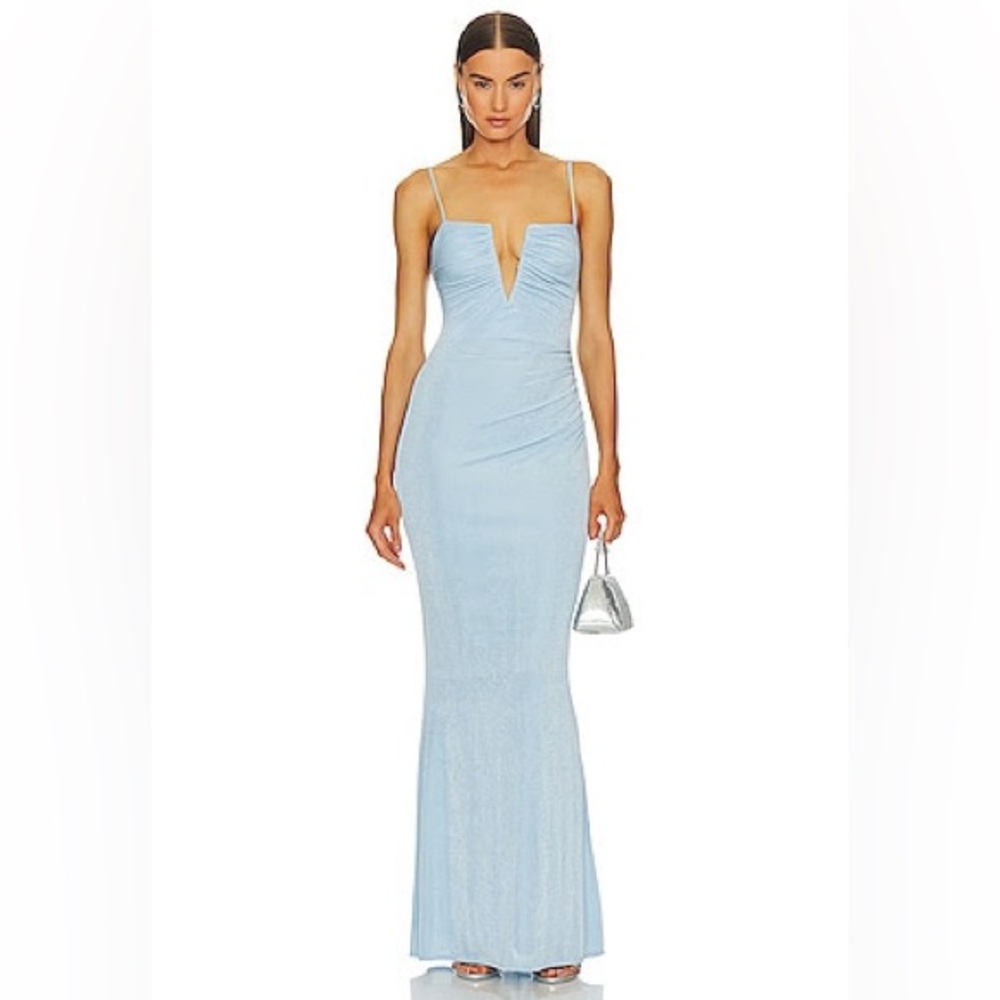 Erykah Gown in Powder Blue Katie May Gown in Powder Blue.
